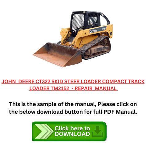 ct322 skid steer|john deere ct322 manual.